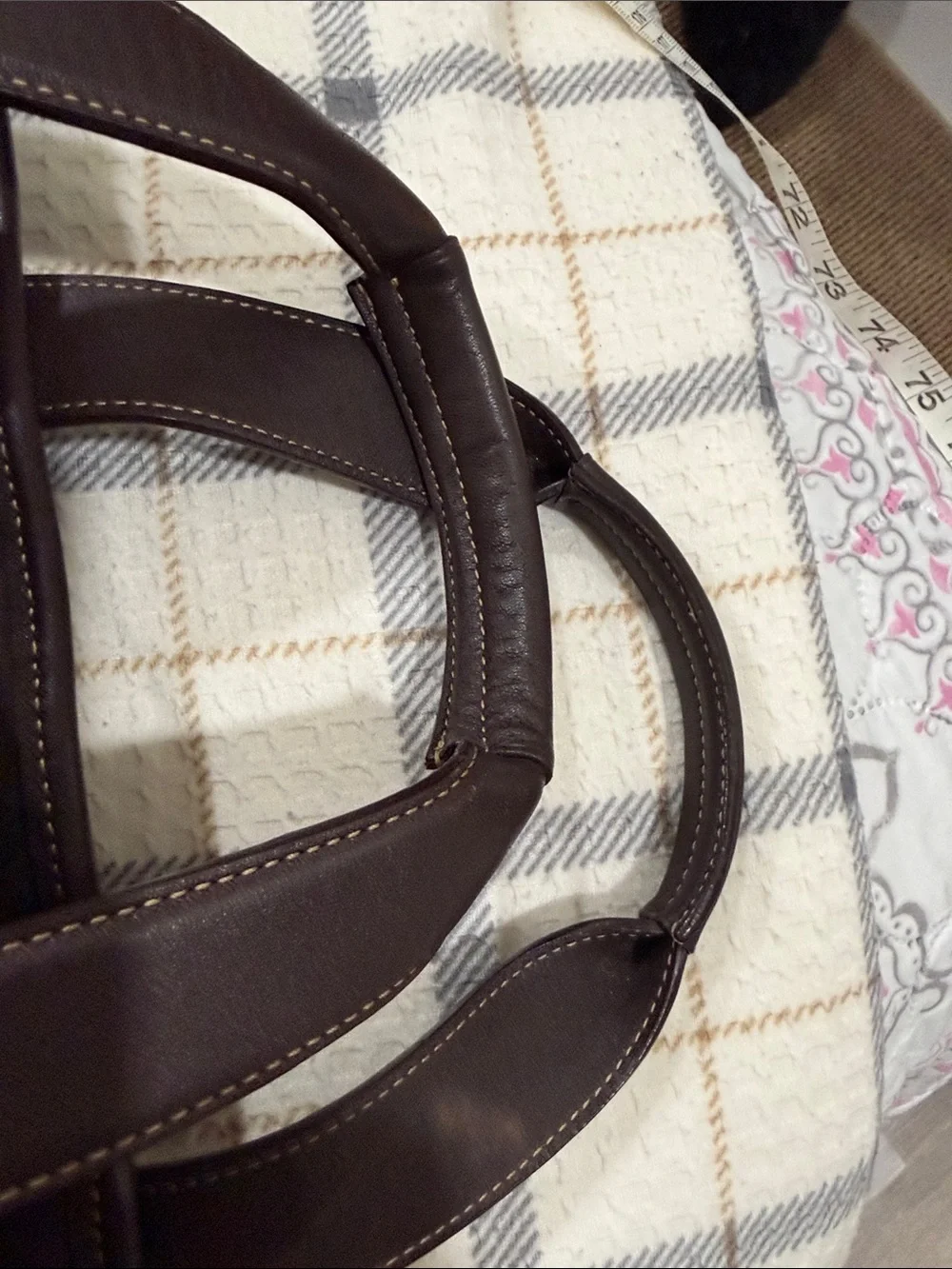 Coach transatlantic large 2-way tote vintage